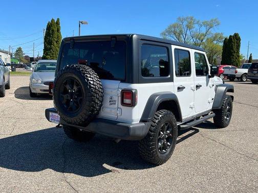 Bright White Clearcoat 2022 Jeep Wrangler Unlimited Sport