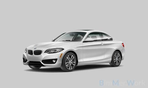 White 2018 BMW 230 xDrive