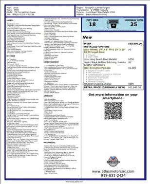 Long Beach Blue Metallic 2020 BMW M2 Competition