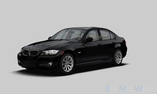 Black 2011 BMW 328 328i Sedan 4D