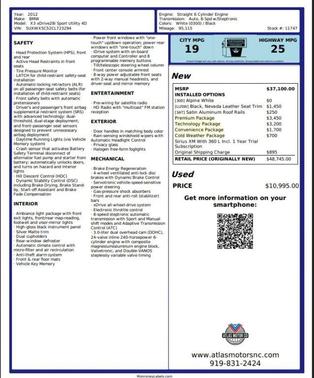 2012 BMW X3 xDrive28i