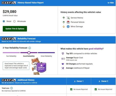 Manhattan Green Metallic 2021 BMW X5 xDrive40i