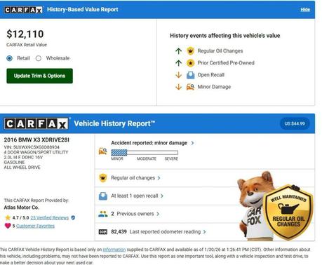 2016 BMW X3 xDrive28i