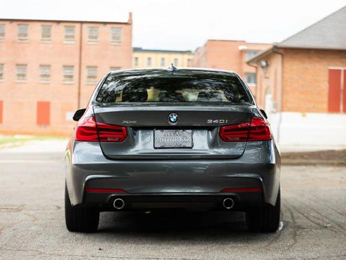 Grey 2016 BMW 340 xDrive