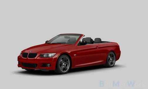 Crimson Red 2013 BMW 335 335is Convertible 2D