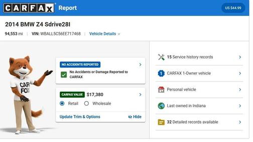 2014 BMW Z4 sDrive28i
