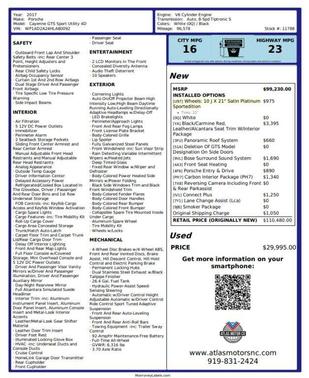 Carmine Red 2017 Porsche Cayenne GTS