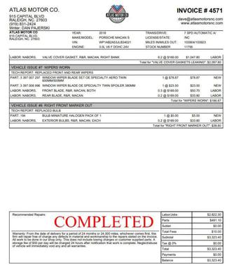 White 2018 Porsche Macan Macan Sport Edition