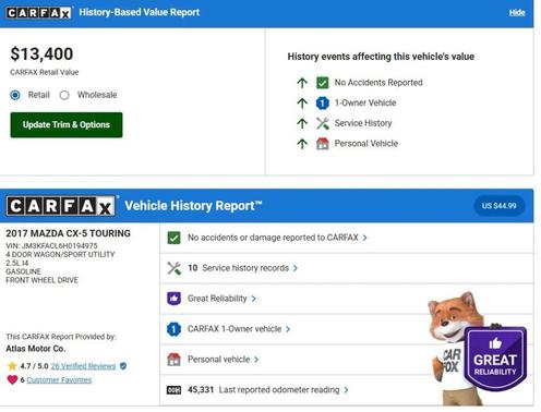 2017 Mazda CX-5 Sport