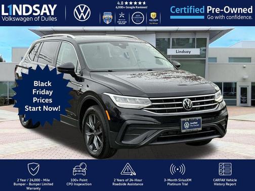 2022 Volkswagen Tiguan 2.0T SE 4MOTION