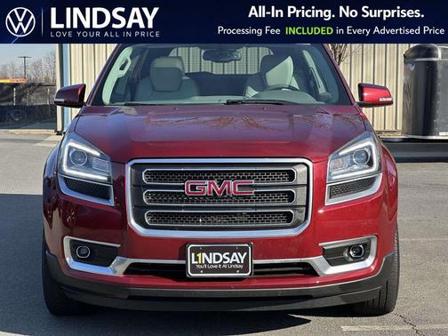 Crimson Red Tintcoat 2016 GMC Acadia SLT-2