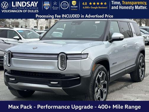 LA Silver 2025 Rivian R1S Adventure Dual Motor Perf Max Pack
