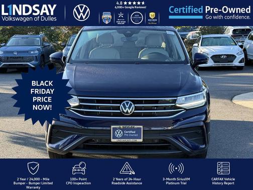 2022 Volkswagen Tiguan 2.0T SE 4MOTION