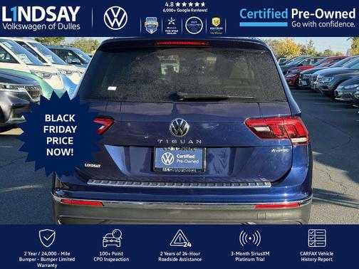 2022 Volkswagen Tiguan 2.0T SE 4MOTION