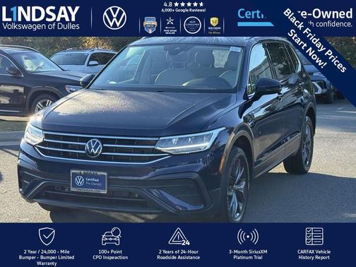 2022 Volkswagen Tiguan 2.0T SE 4MOTION