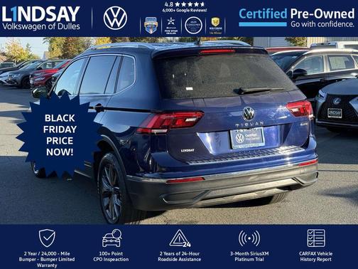2022 Volkswagen Tiguan 2.0T SE 4MOTION