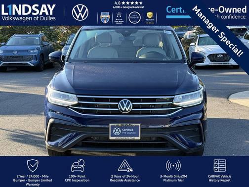 2022 Volkswagen Tiguan 2.0T SE 4MOTION