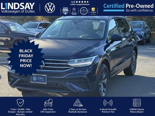 2022 Volkswagen Tiguan 2.0T SE 4MOTION