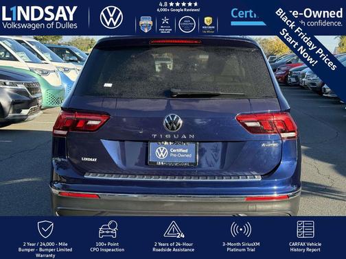 2022 Volkswagen Tiguan 2.0T SE 4MOTION