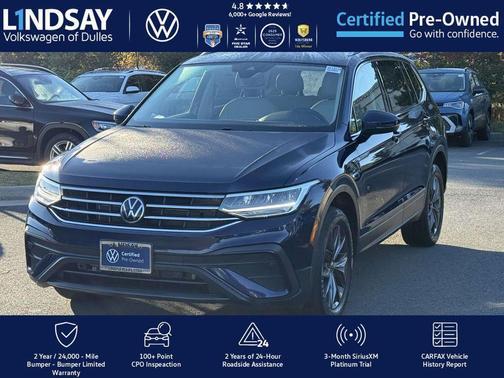 2022 Volkswagen Tiguan 2.0T SE 4MOTION