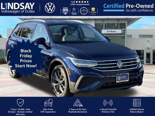 2022 Volkswagen Tiguan 2.0T SE 4MOTION
