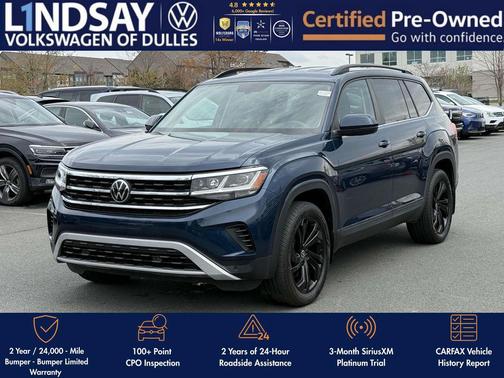 2022 Volkswagen Atlas 3.6L SE w/Technology