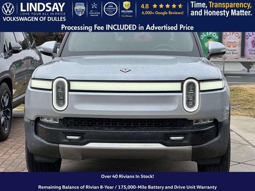 LA Silver 2022 Rivian R1T Launch Edition