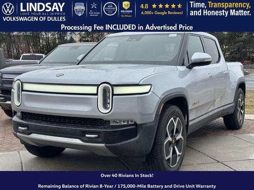 LA Silver 2022 Rivian R1T Launch Edition