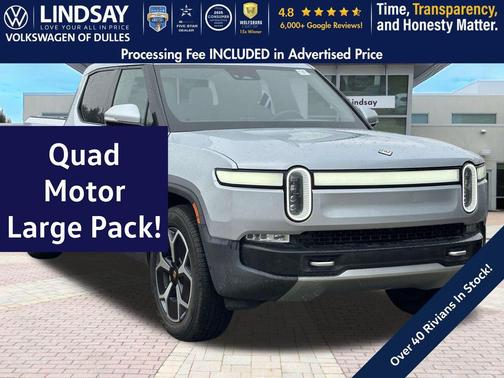 LA Silver 2022 Rivian R1T Launch Edition