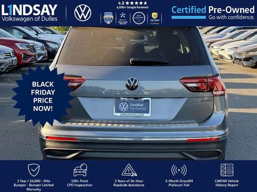 2022 Volkswagen Tiguan 2.0T SE 4MOTION