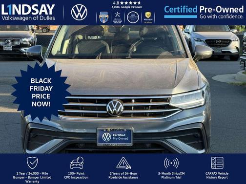 2022 Volkswagen Tiguan 2.0T SE 4MOTION