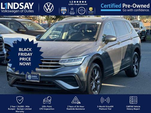 2022 Volkswagen Tiguan 2.0T SE 4MOTION