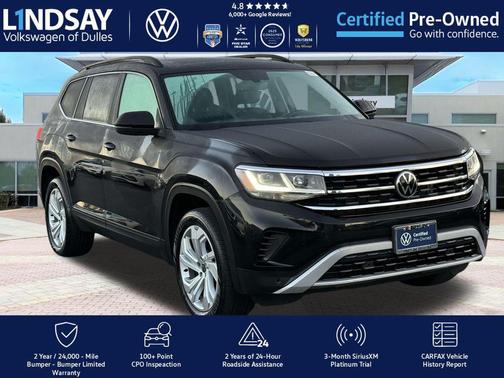 2022 Volkswagen Atlas 2.0T SE w/Technology 4MOTION