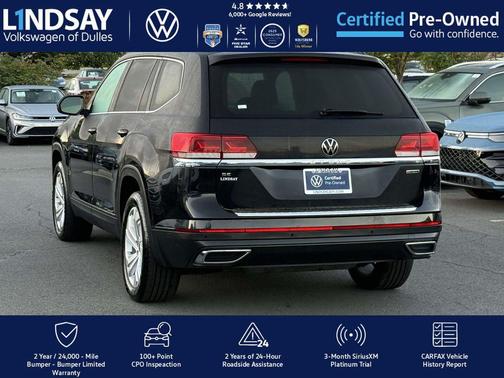 2022 Volkswagen Atlas 2.0T SE w/Technology 4MOTION