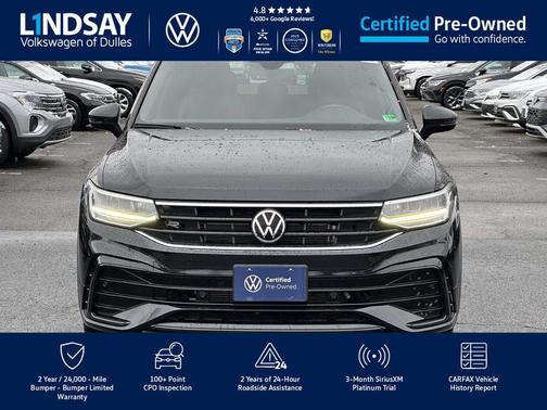 2022 Volkswagen Tiguan 2.0T SE R-Line Black