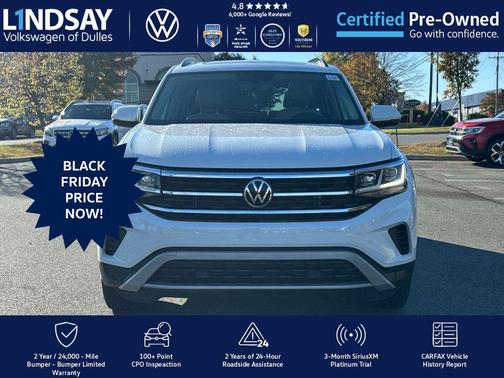 2022 Volkswagen Atlas 3.6L SE w/Technology