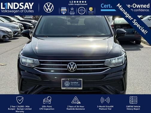 2022 Volkswagen Tiguan 2.0T SE 4MOTION