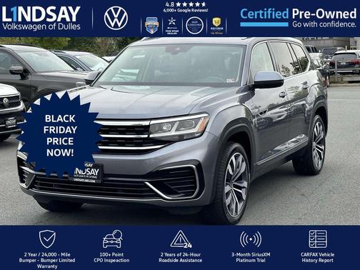 2022 Volkswagen Atlas 3.6L SEL Premium