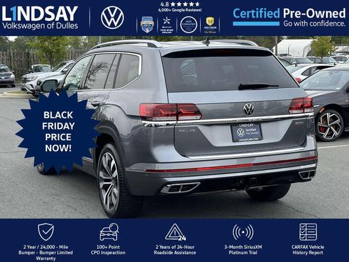 2022 Volkswagen Atlas 3.6L SEL Premium