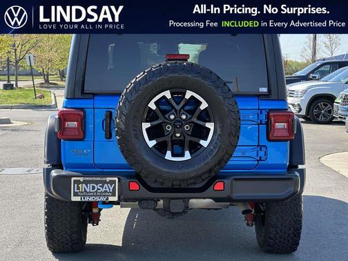 Hydro Blue Pearlcoat 2024 Jeep Wrangler 4xe Rubicon