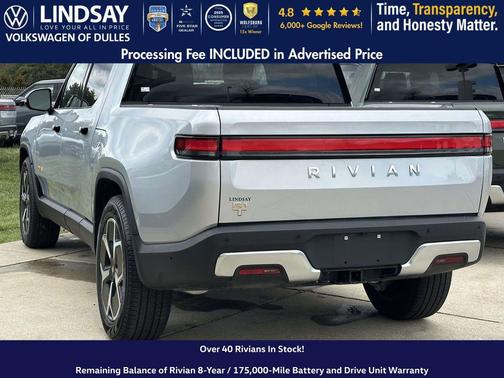 LA Silver 2022 Rivian R1T Launch Edition