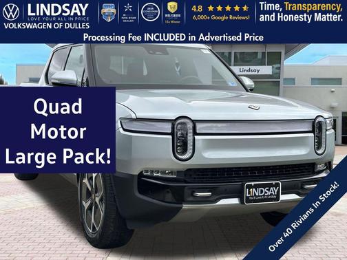 LA Silver 2022 Rivian R1T Launch Edition