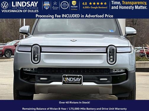 LA Silver 2022 Rivian R1T Launch Edition