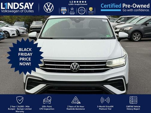 2022 Volkswagen Tiguan 2.0T SE 4MOTION