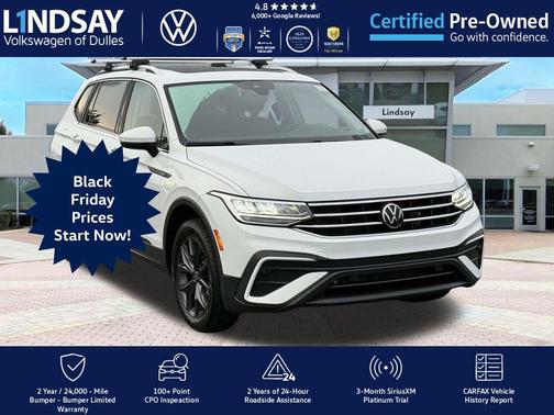 2022 Volkswagen Tiguan 2.0T SE 4MOTION