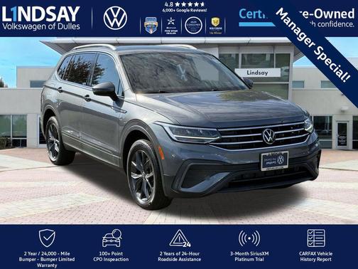 2022 Volkswagen Tiguan 2.0T SE 4MOTION