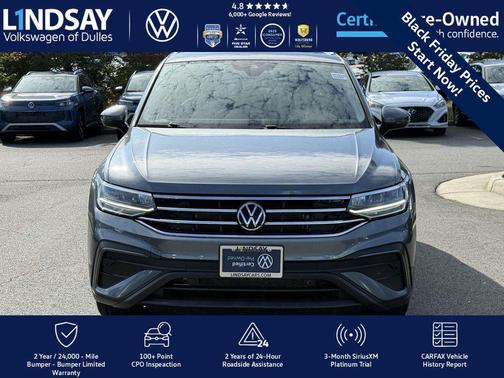 2022 Volkswagen Tiguan 2.0T SE 4MOTION