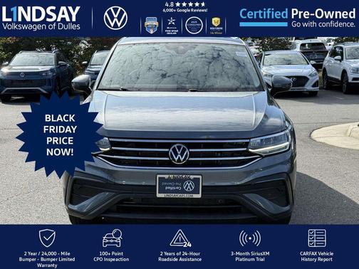 2022 Volkswagen Tiguan 2.0T SE 4MOTION