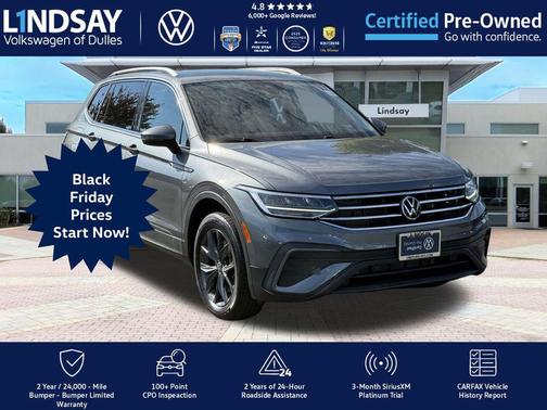 2022 Volkswagen Tiguan 2.0T SE 4MOTION