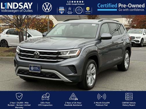 2022 Volkswagen Atlas 3.6L SE w/Technology
